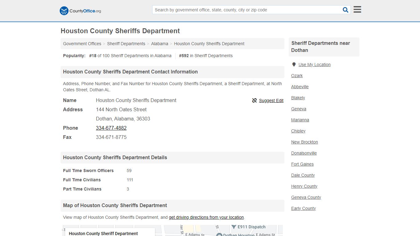 Houston County Sheriffs Department